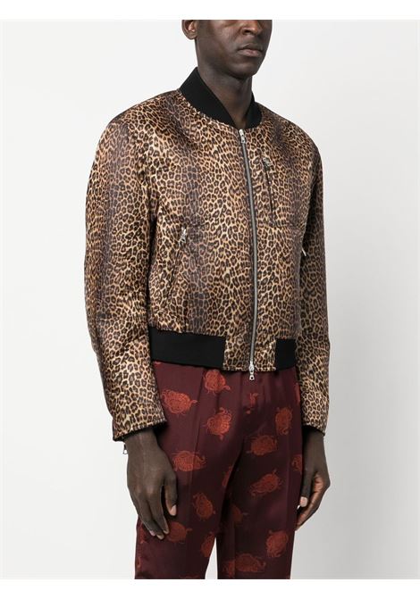 bomber in leopardato DRIES VAN NOTEN | Giacca | VAMPS6235102